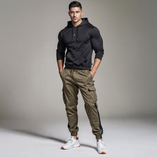 CoreFit Essential Hoodie – Sudadera Slim Fit