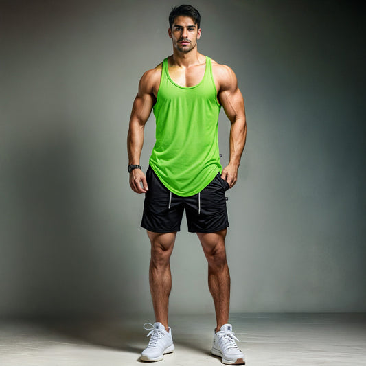 OLYMPIC GREEN TANK TOP