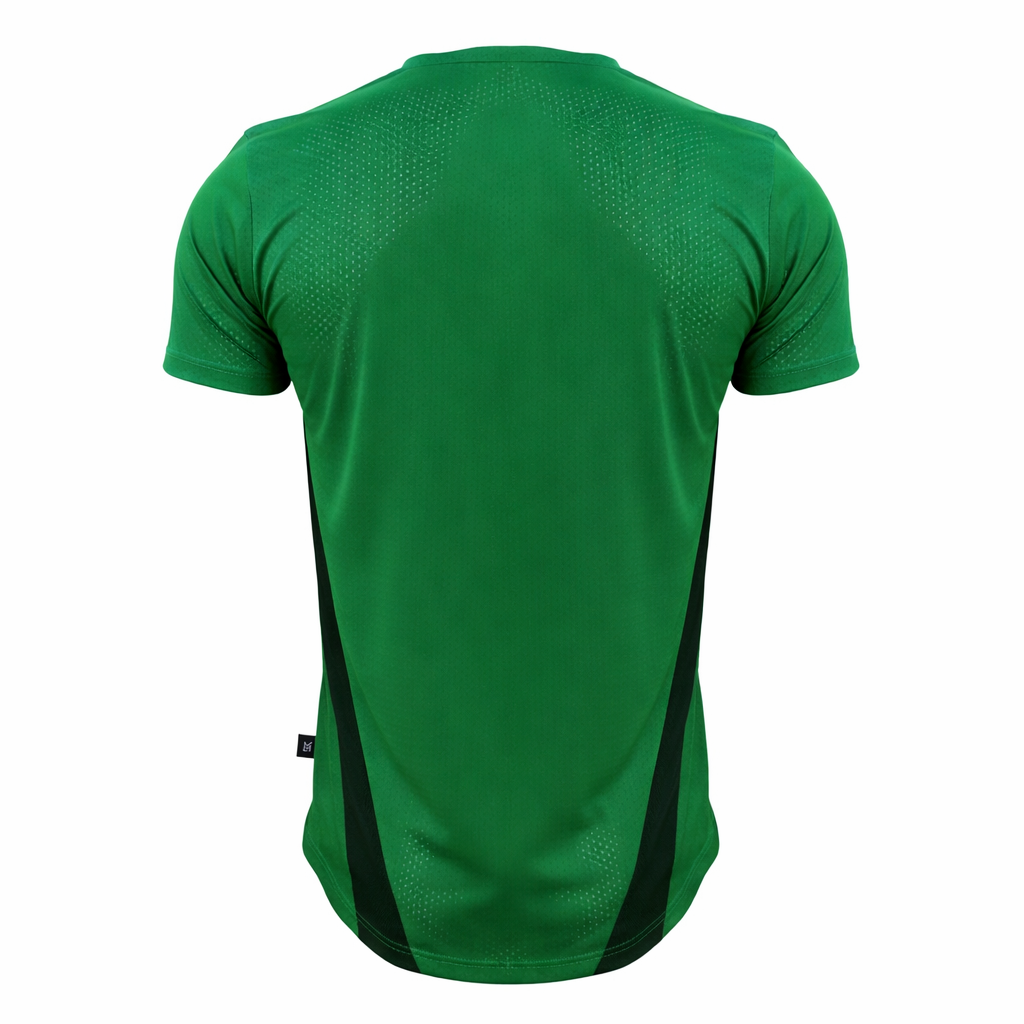 GREEN STRIKE T-SHIRT.