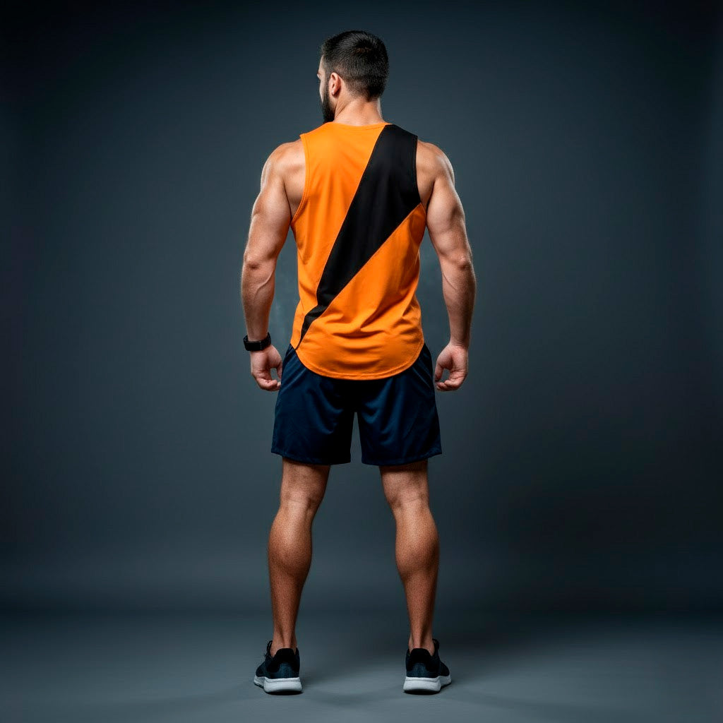 Molten Slash – Tank Top de Alto Impacto Mental para Entrenamiento Intenso