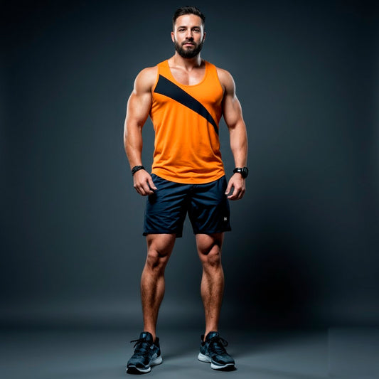 Molten Slash – Tank Top de Alto Impacto Mental para Entrenamiento Intenso