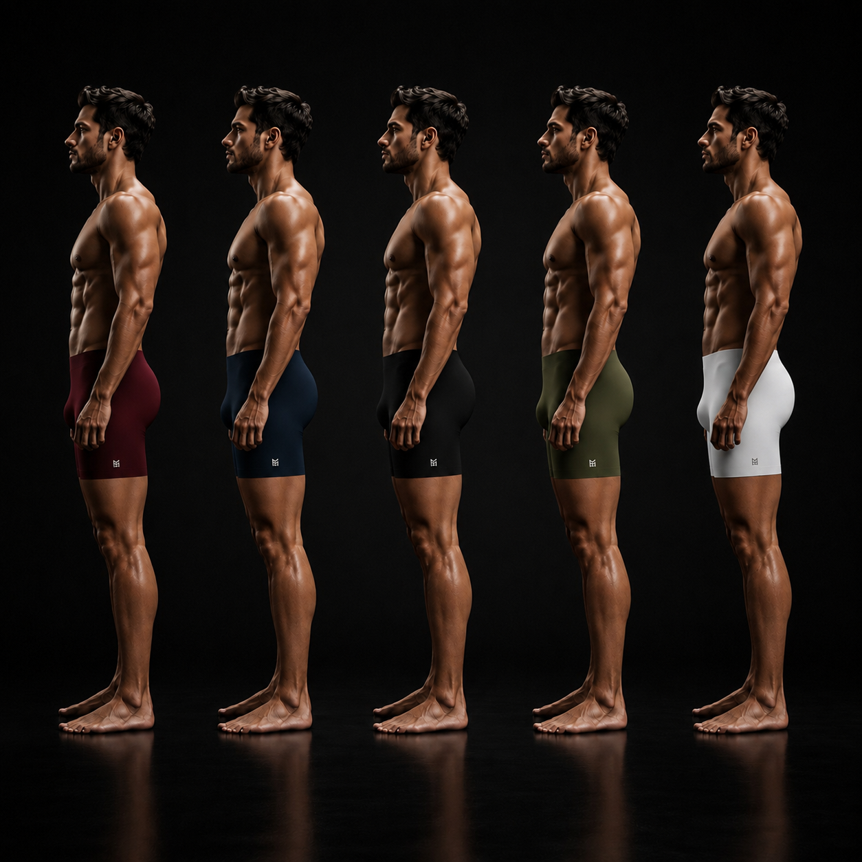 Set de 5 – TACTICAL‑BASE Boxer Briefs