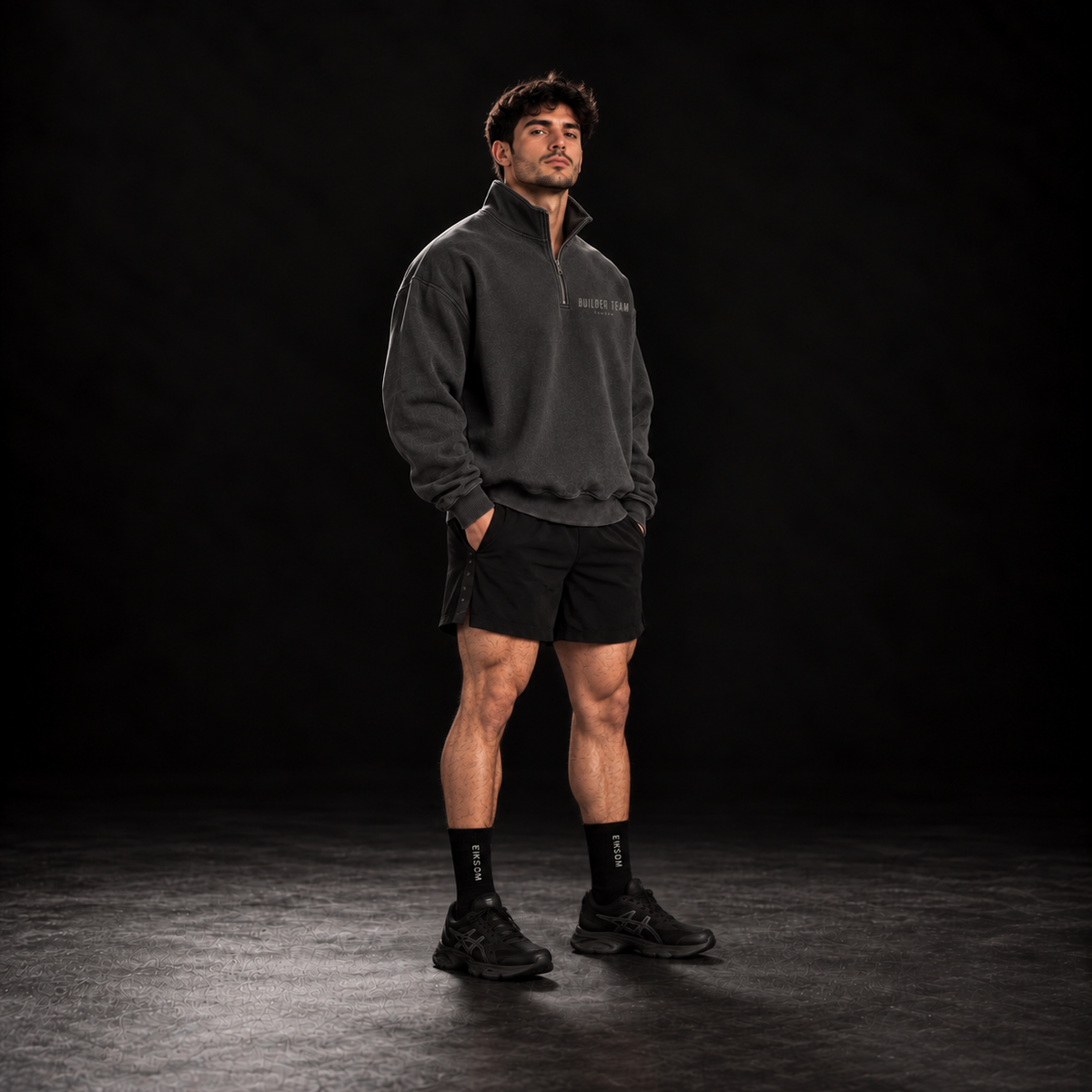 BUILDER TEAM 01| SUDADERA OVERSIZE